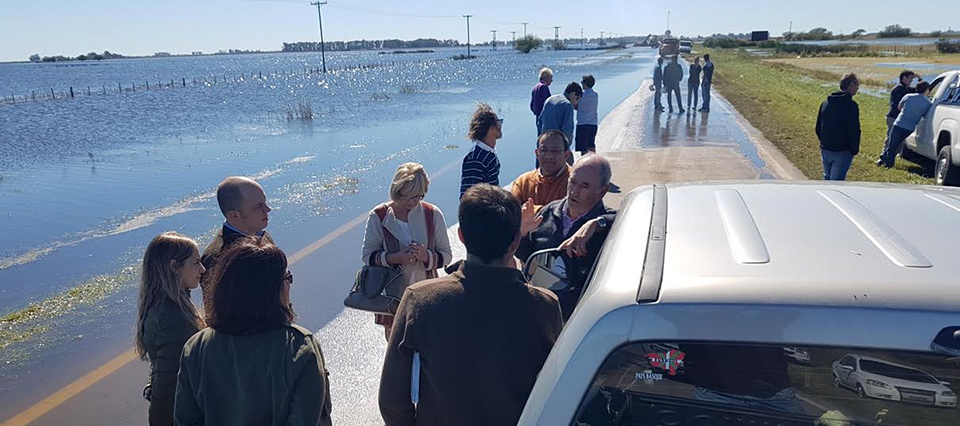 “Saquen el agua”, el pedido de los vecinos de General Villegas por las inundaciones