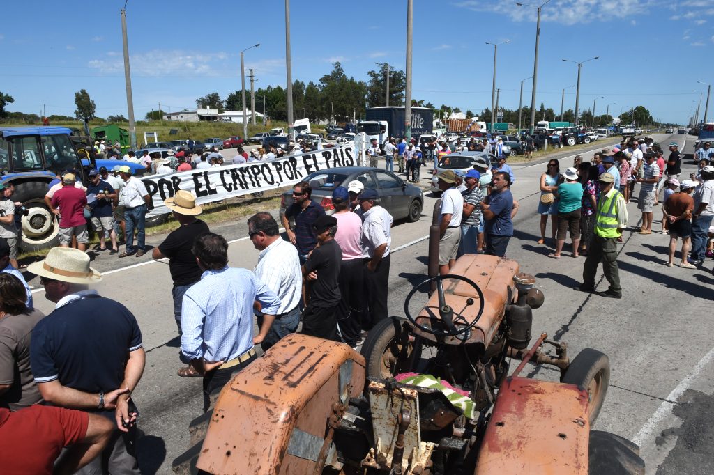 URUGUAY protesta campo 