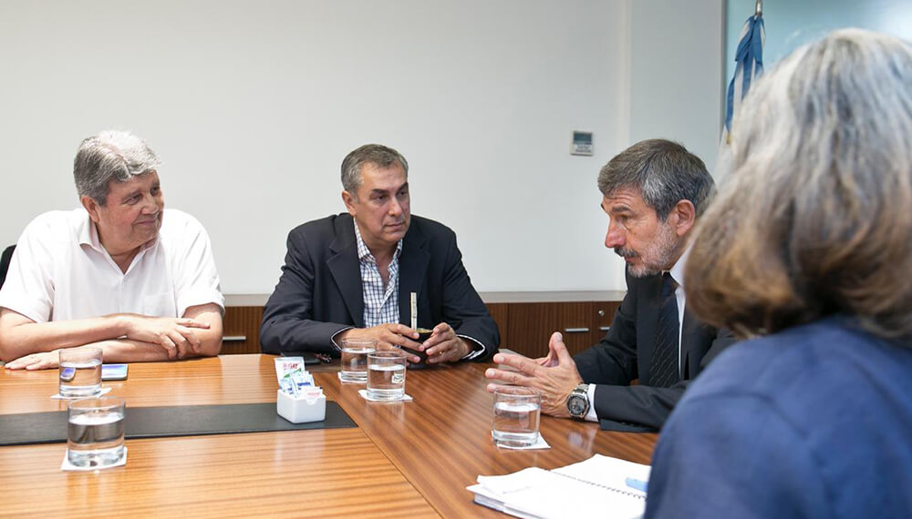 Coviar: el presidente Angel Leotta reunido con Ministro de Ciencia, Tecnología e Innovación