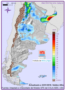 Perspectiva de precipitaciones y temperaturas semanal 1 PP_24