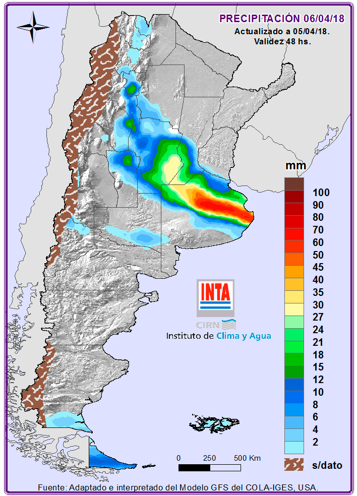 Se viene un fin de semana con precipitaciones y descenso de la temperatura 1 Precipitaciones