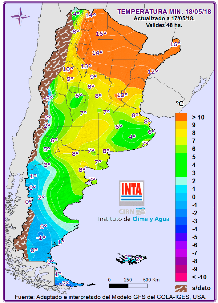 Se viene un fin de semana con bajas temperaturas y escasa probabilidad de lluvias 1 Temperaturas 2