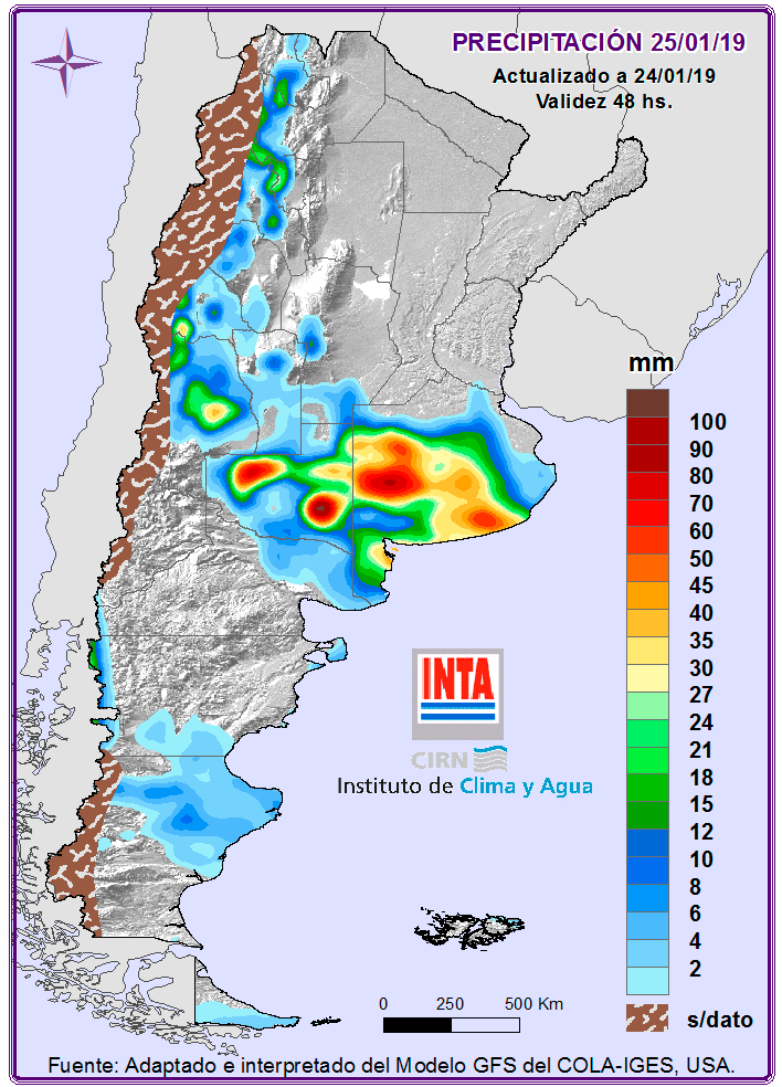 Continúan las lluvias en gran parte del país y se esperan temperaturas de más de 30°C 1 precipitaciones 1 1