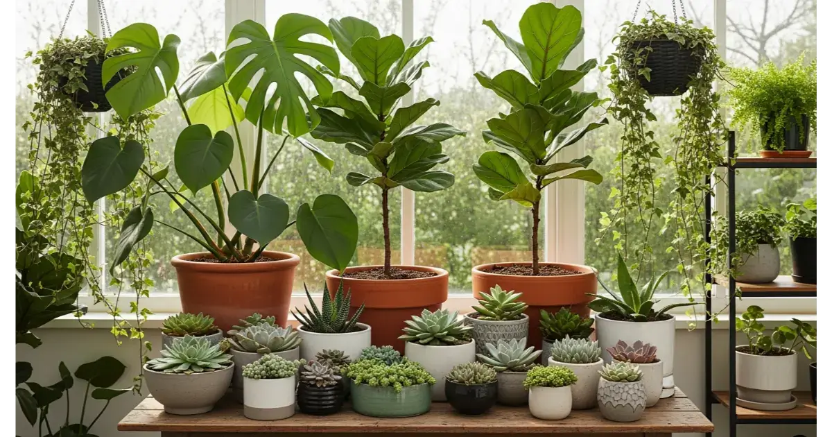 Cómo cuidar plantas de interior, 10 consejos para que estén más saludables 2 plantas saludables
