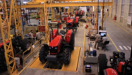 línea de producción de AGCO