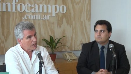 Retenciones: Teo Zorraquin y David Miazzo vistaron los estudios de Infocampo para hablar del impuesto