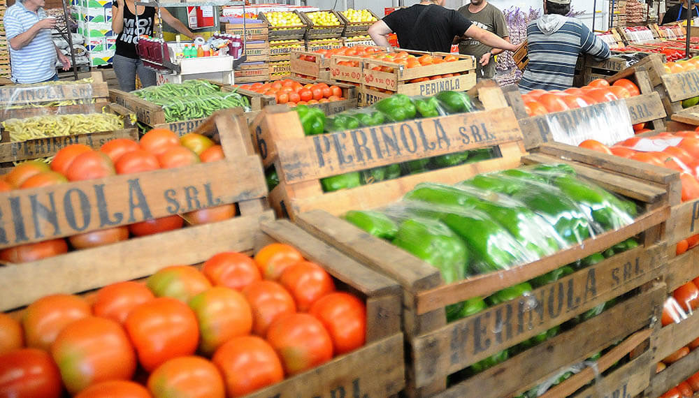 Verduras mercado