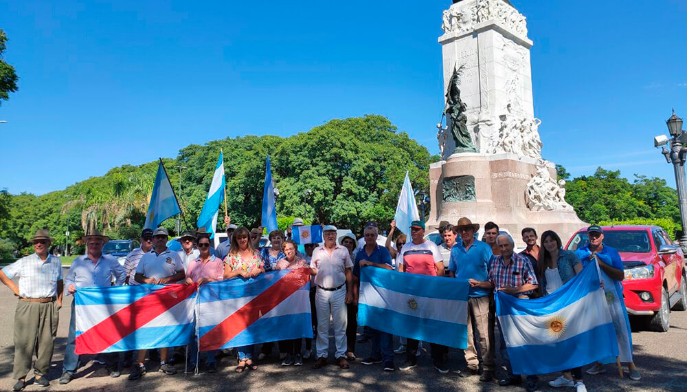 Protesta Parana Retenciones