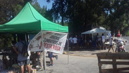 Cresta Roja - Bloqueo planta El Jagüel