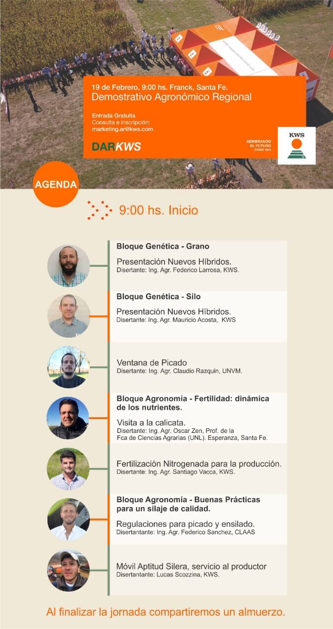 Temario de la jornada de KWS en Entre Ríos