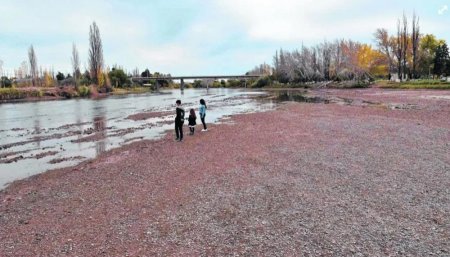 Río Colorado seco, Río Negro