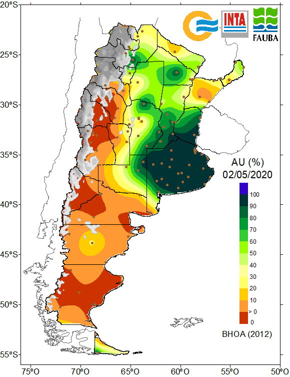 Mir&aacute; la excelente correlaci&oacute;n de los rindes de trigo con el agua disponible