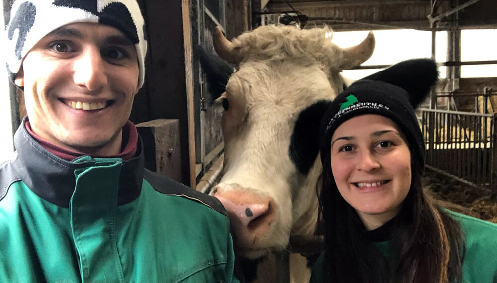 De Ferré al Bayern: la historia de Lucio y Paula, dos jóvenes del agro que fueron a trabajar a Alemania 1 veterinario extranjero