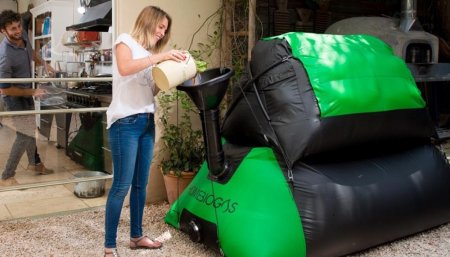 HomeBiogas comida desechos organicos