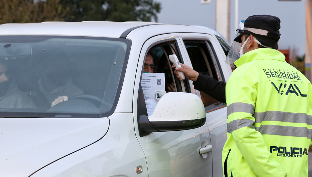 santa fe rutas controles