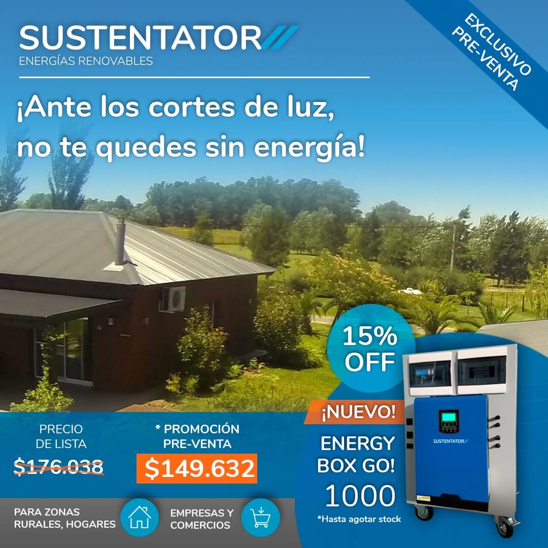Cortes de luz un sistema sin instalación permite reemplazar grupos