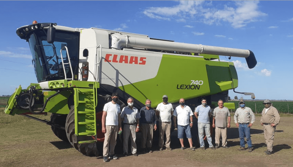 Cosechó durante 15 años con una "mega" máquina, se pasó a una nueva y dio un salto tecnológico 1 Captura de pantalla 2021 02 03 a las 5.08.04 p.m.