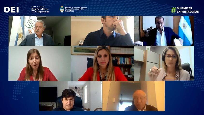 Basterra, Neme y la Asociación de Semilleros coincidieron: "Hay valor en la semilla para proyectarse" 1 Encuentro virtual de semilleros