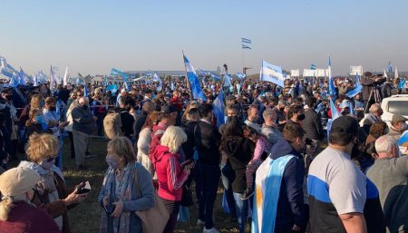 Manifestación del campo en San Nicolás