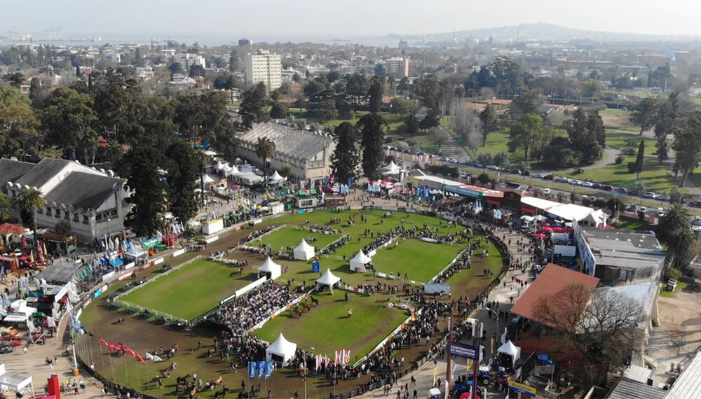 Imagen aerea de la feria Expo Prado - URU