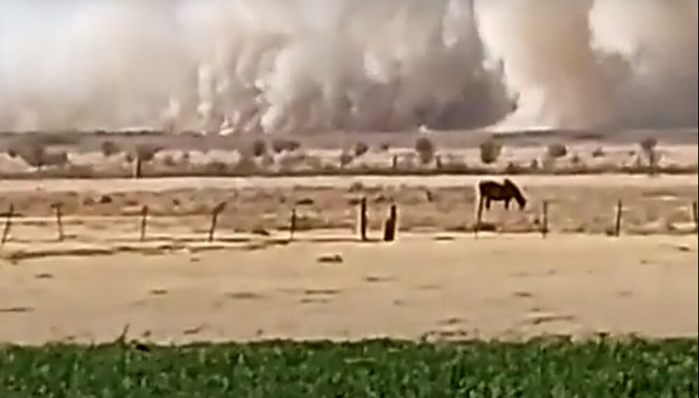 Incendios en campos de Cordoba