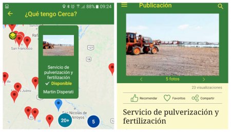 Entrada de la app Agrodisponible