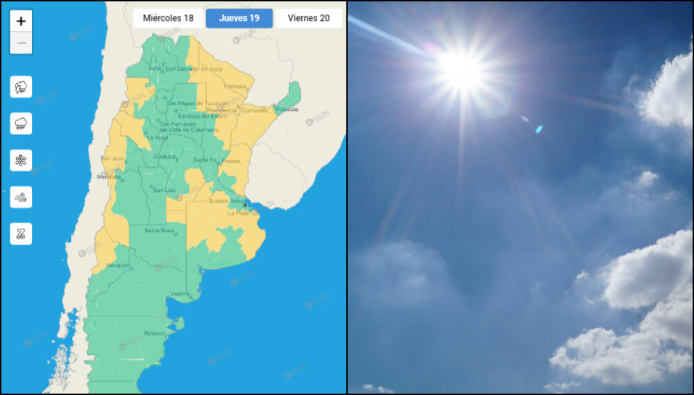 Sol - Estrés calor