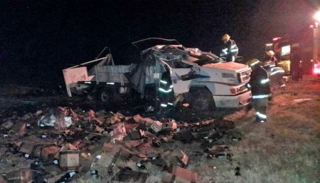 Camion de vinos que volco