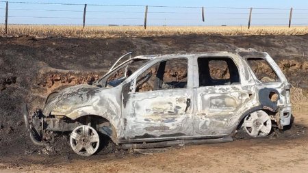 Incendio de auto en Córdoba