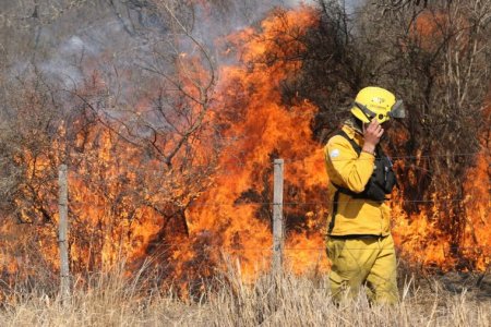 Incendios en las sierras de cordoba