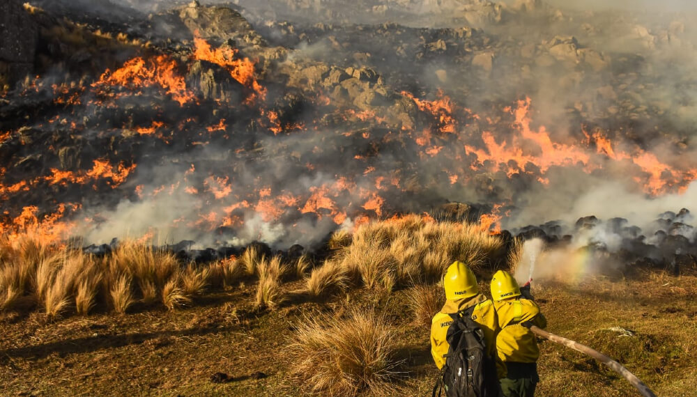 Incendios en cordoba