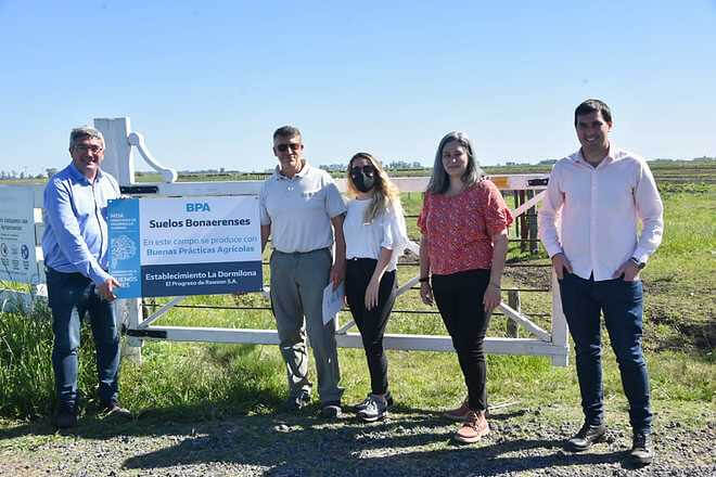 Entrega de certificados de buenas practicas agricolas - Buenos Aires