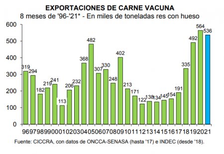 En septiembre el consumo de carne cayó a 47,3 kilos 2 informe de carne