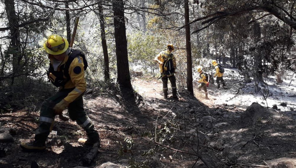 Por la sequía, se mantienen activos focos de incendio en la Patagonia