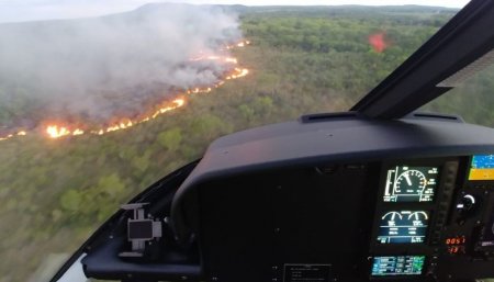 Fuego en Misiones
