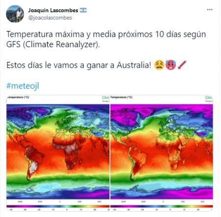 Ola de calor extremo en Argentina