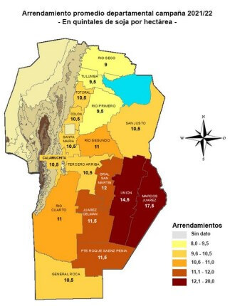 arrendamientos cba mapa