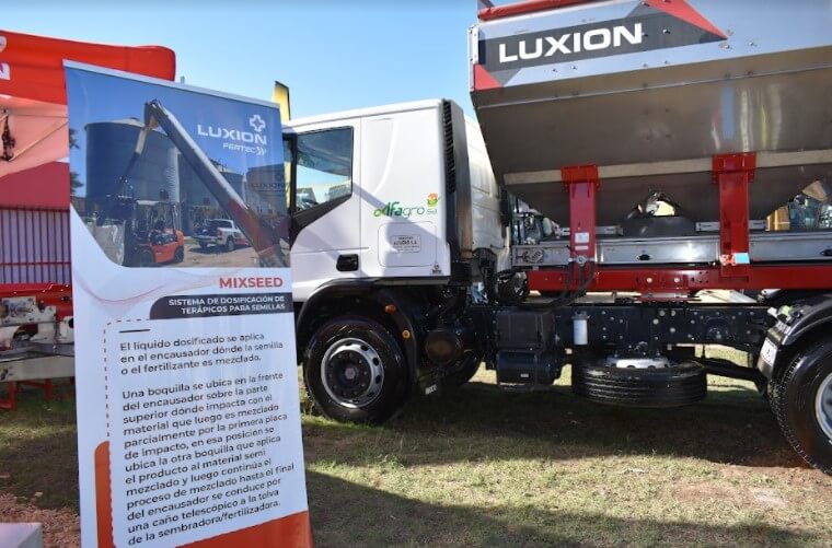 Se nutre de la innovación: las cinco novedades que llevó Fertec a Expoagro 3 mixseed fertec