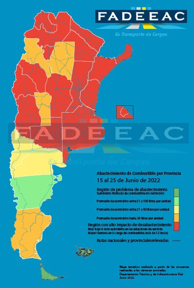 Mapa 15 al 25 de junio