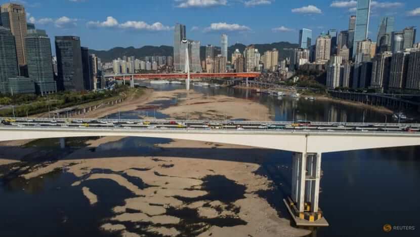 Ante la grave ola de calor y falta de lluvias, China emitió su primera alerta nacional de sequía 1 China Seca Sequia