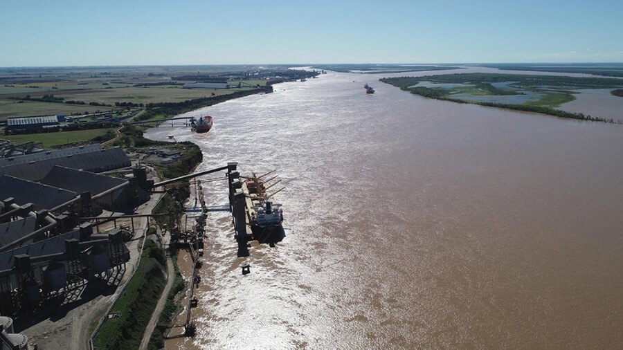 hidrovia barco parana telam