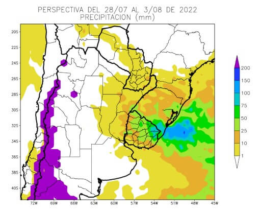 mapa nieve