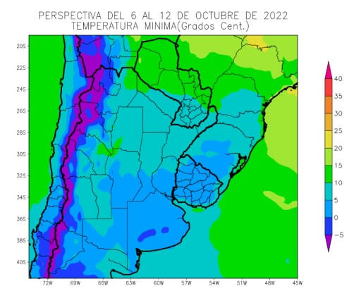 mapa frio