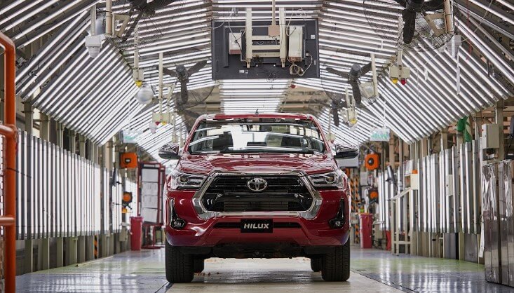 toyota hilux planta