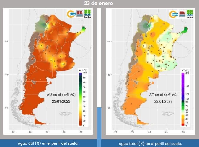 Las lluvias siguen en el radar del campo, que mantiene la esperanza de olvidarse de la sequía 3 agua en el suelo