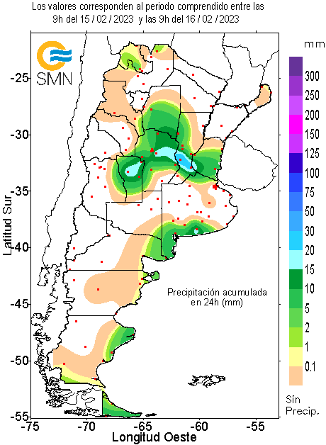 lluvias smn