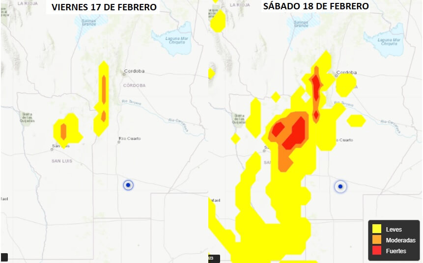 mapa pronostico heladas