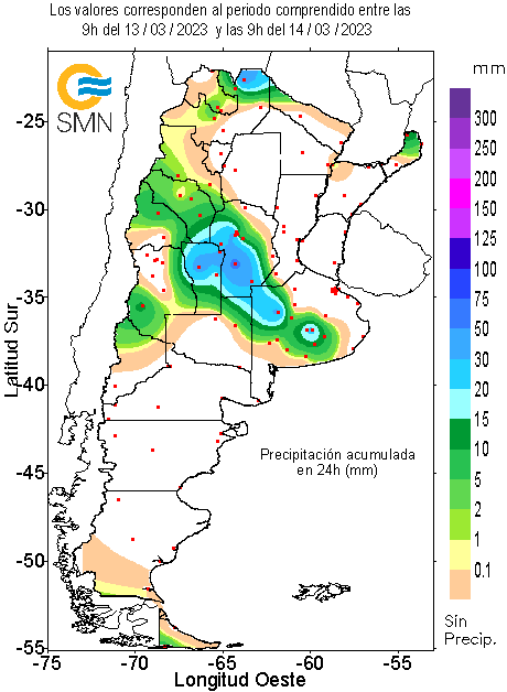 lluvias smn