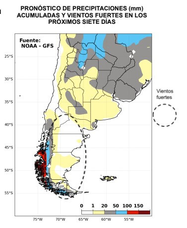 mapa ora lluvias