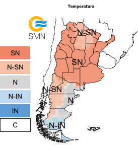 temperaturas smn